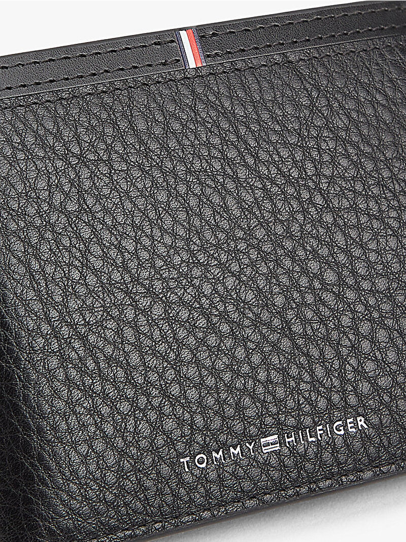 Erkek TH Corp Cüzdan Siyah AM0AM13969BDS