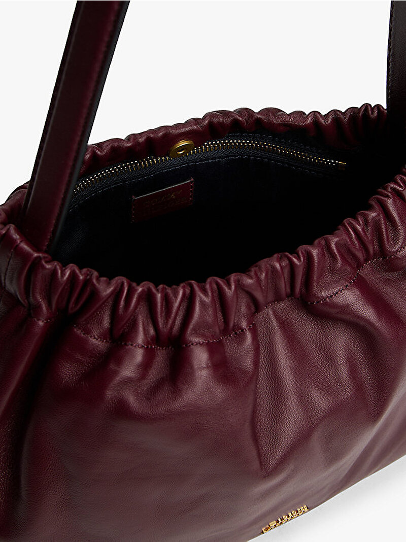 Kadın Soft Leather Omuz Çantası Kırmızı AW0AW18307XI8