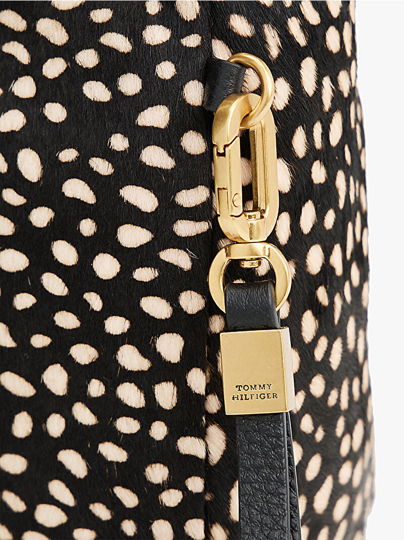 Kadın City Leather Hobo Omuz Çantası Siyah AW0AW182300GJ