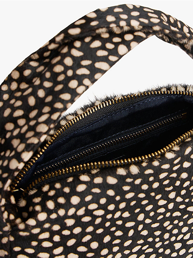 Kadın City Leather Hobo Omuz Çantası Siyah AW0AW182300GJ