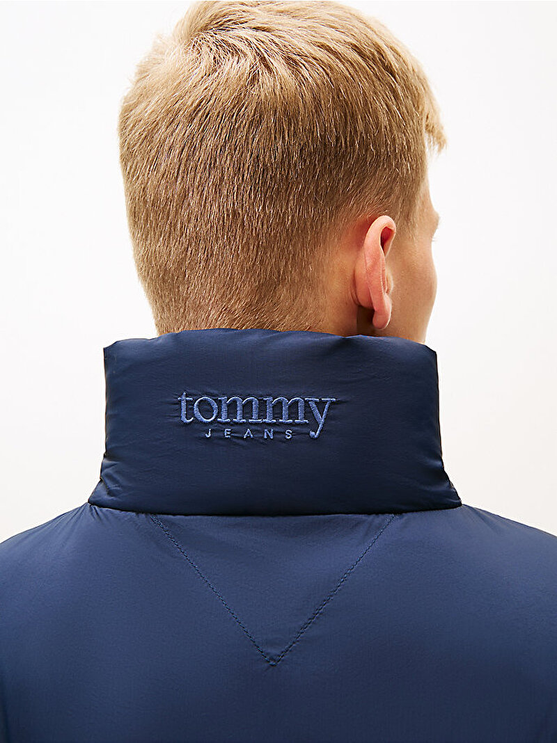 Erkek TJM Soft Alaska Down Puffer Mont Lacivert DM0DM22292C1G