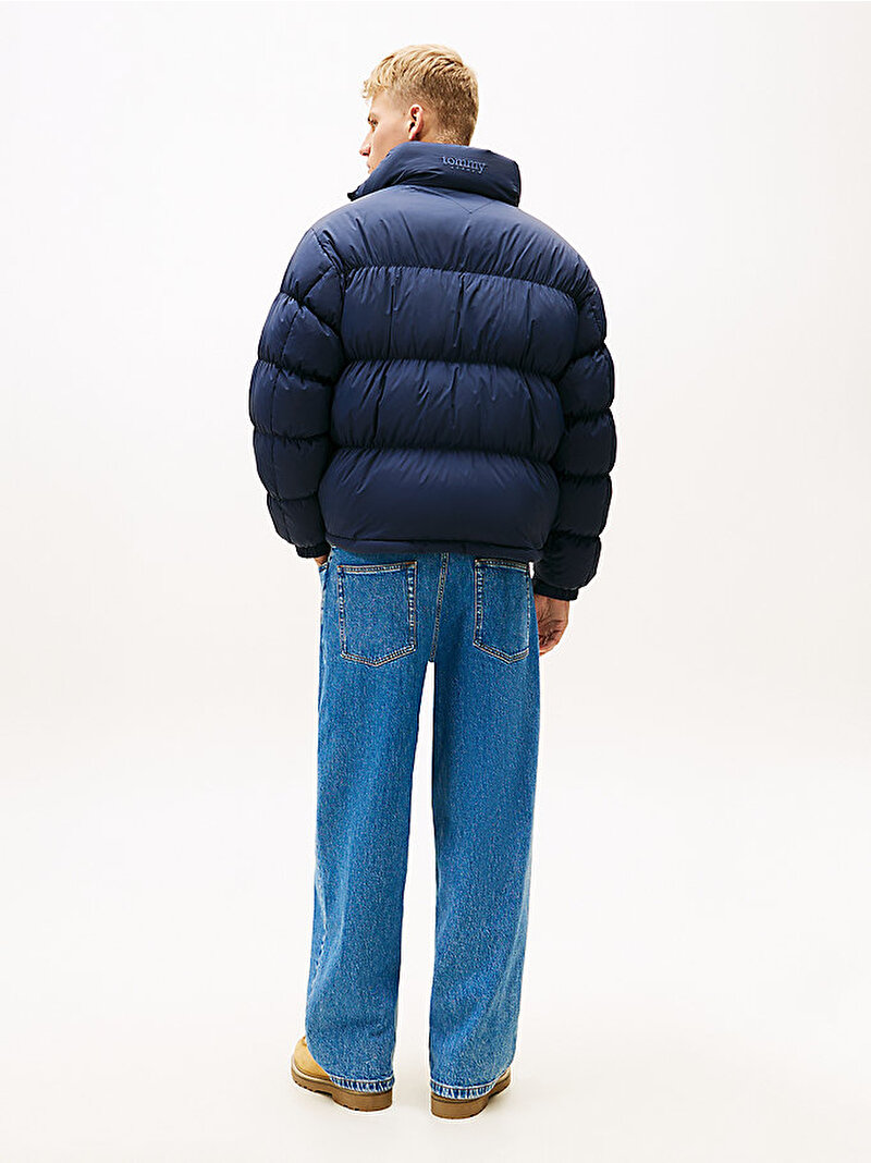 Erkek TJM Soft Alaska Down Puffer Mont Lacivert DM0DM22292C1G