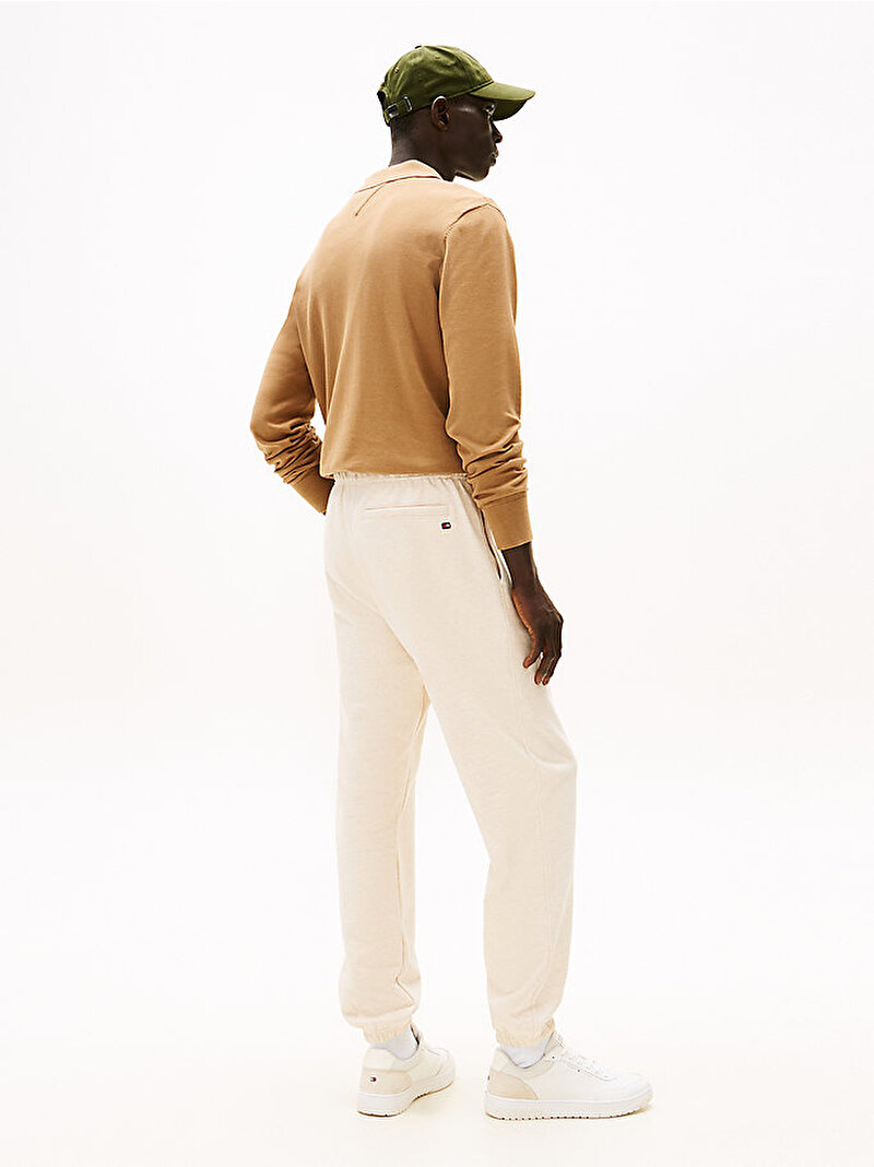 Erkek Modern Graphic Eşofman Altı Ekru MW0MW42537HGF