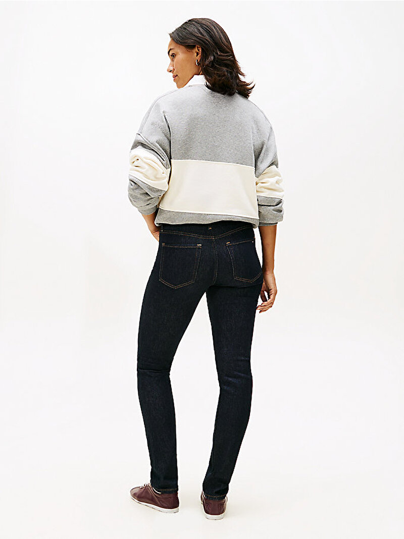 Kadın Denim Pure Slim Jean Pantolon Siyah WW0WW476851AP