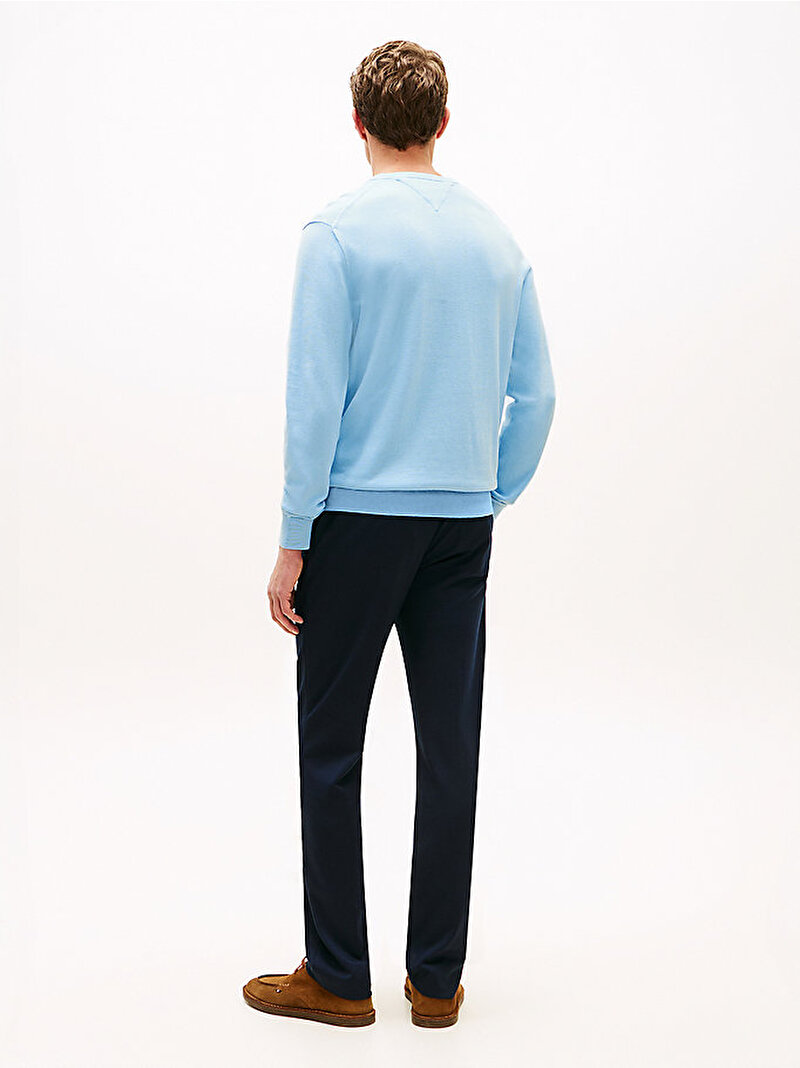 Erkek Essential Cotton Kazak Mavi MW0MW39999C1Y