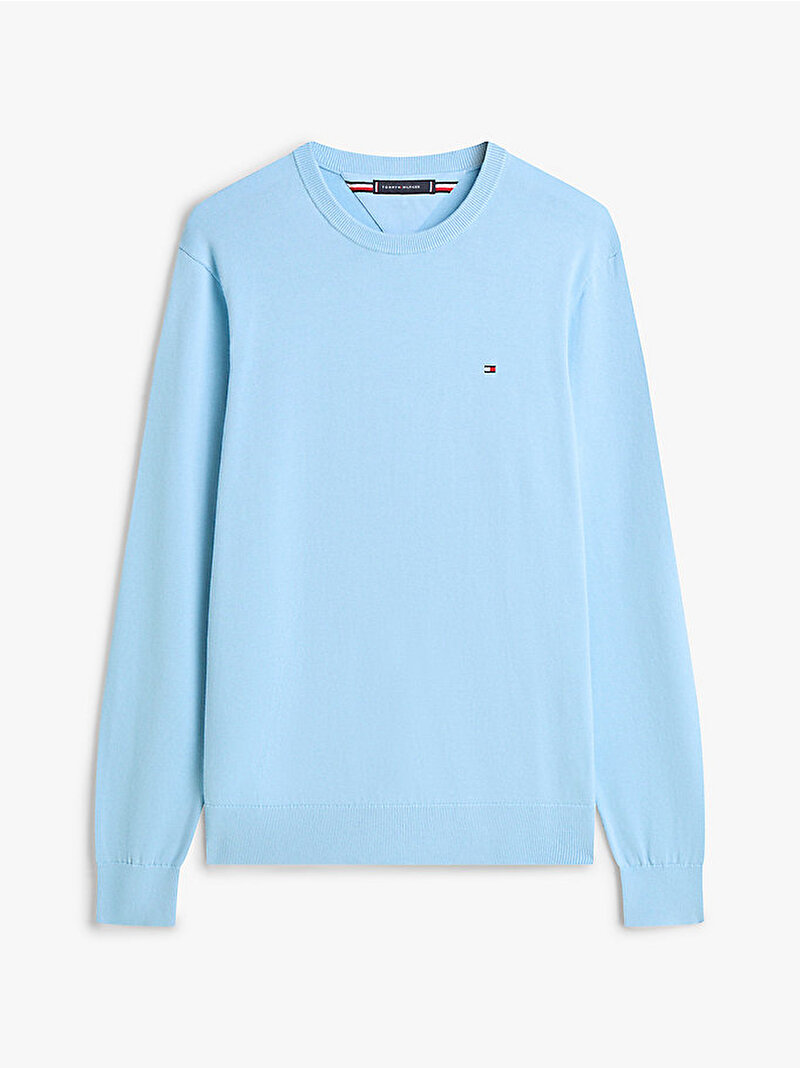 Erkek Essential Cotton Kazak Mavi MW0MW39999C1Y