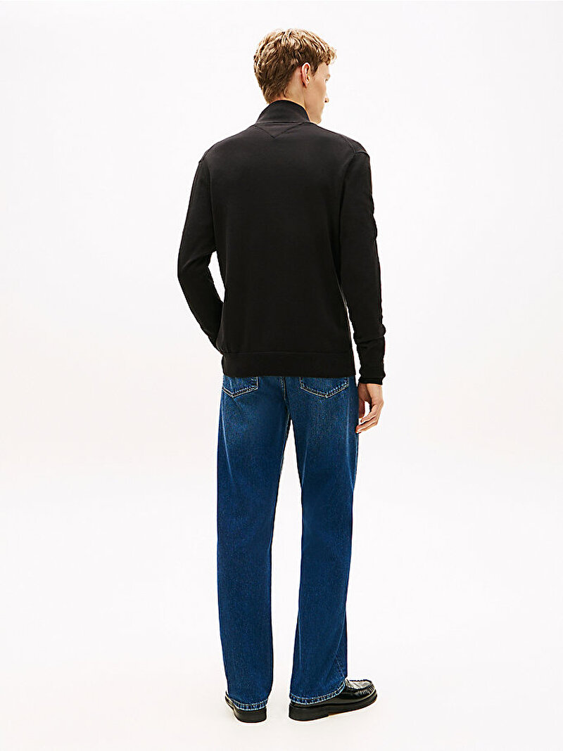 Erkek Essential Cotton Kazak Siyah MW0MW36517BDS