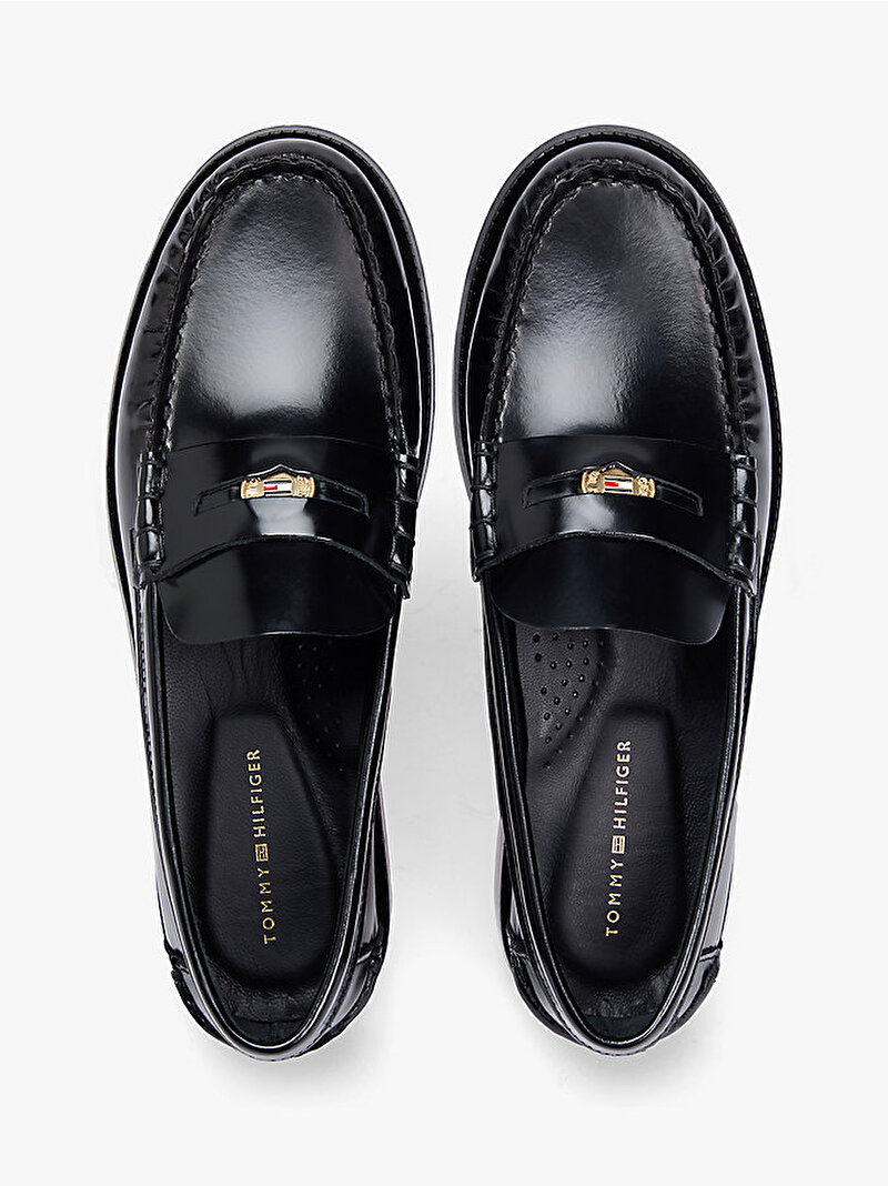 Kadın TH Penny Bar Loafer Siyah FW0FW09257BDS