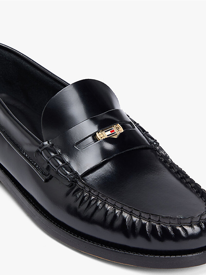 Kadın TH Penny Bar Loafer Siyah FW0FW09257BDS