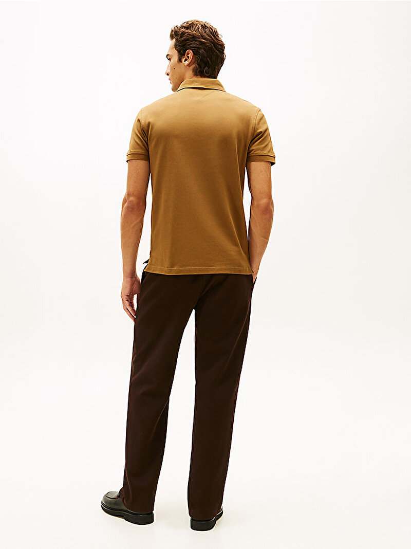 Erkek 1985 Regular Polo T-shirt Kahverengi MW0MW17770GWP