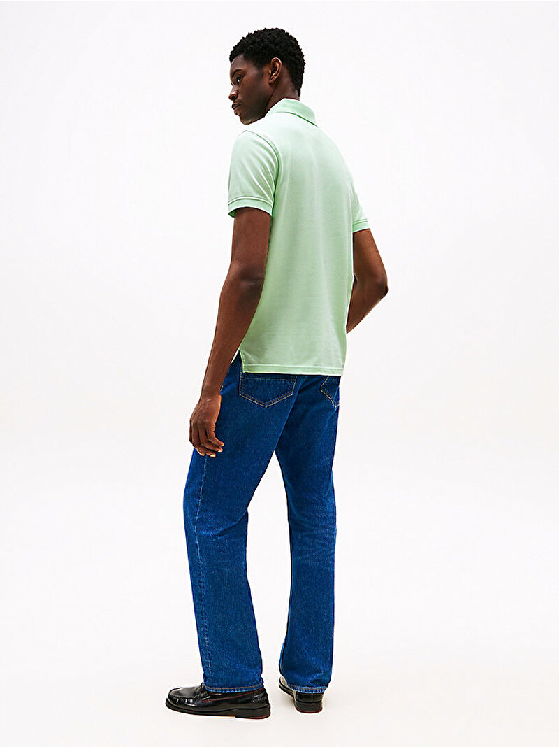 Erkek 1985 Regular Polo T-shirt Yeşil MW0MW17770LXY