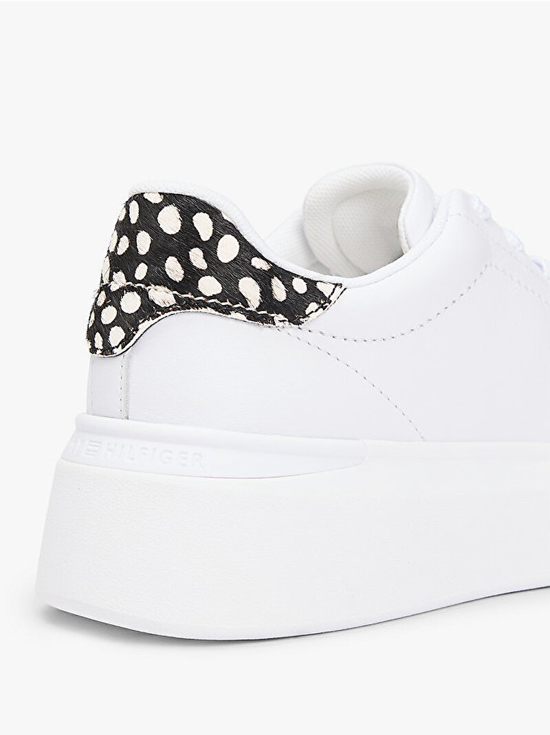 Kadın Animal Print Platfotm Sneaker Beyaz FW0FW0902302R
