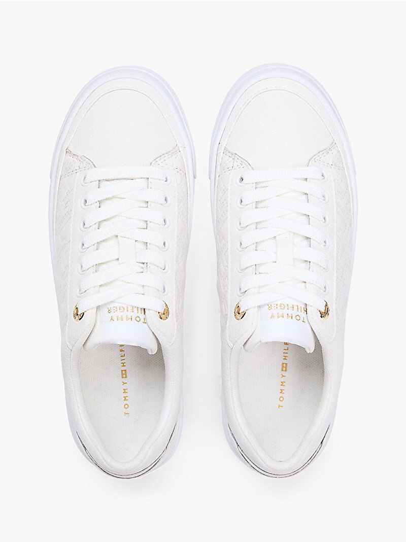 Kadın TH Platform Sneaker Ekru FW0FW09265YBL