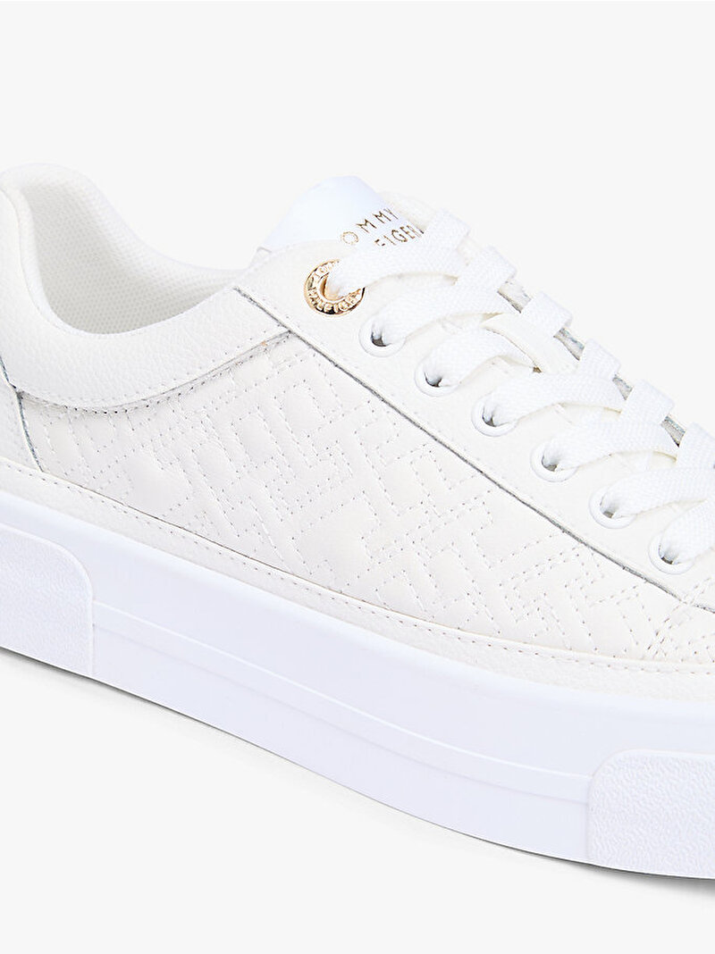 Kadın TH Platform Sneaker Ekru FW0FW09265YBL