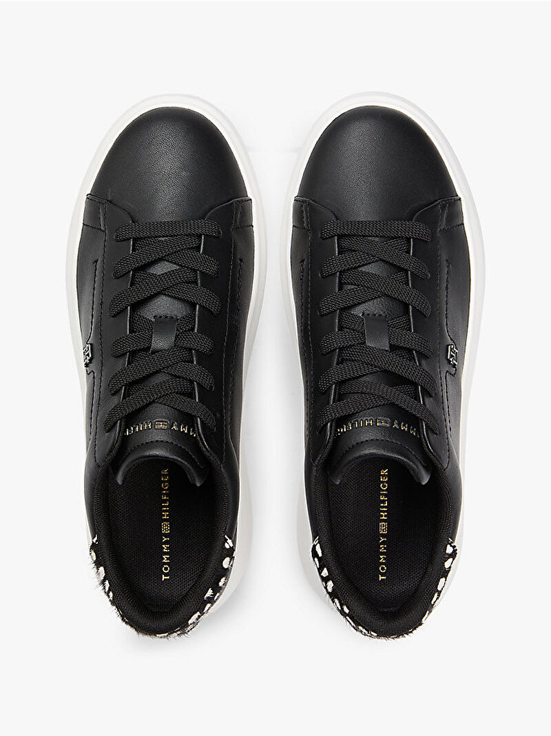 Kadın Animal Print Platfotm Sneaker Siyah FW0FW090230GL