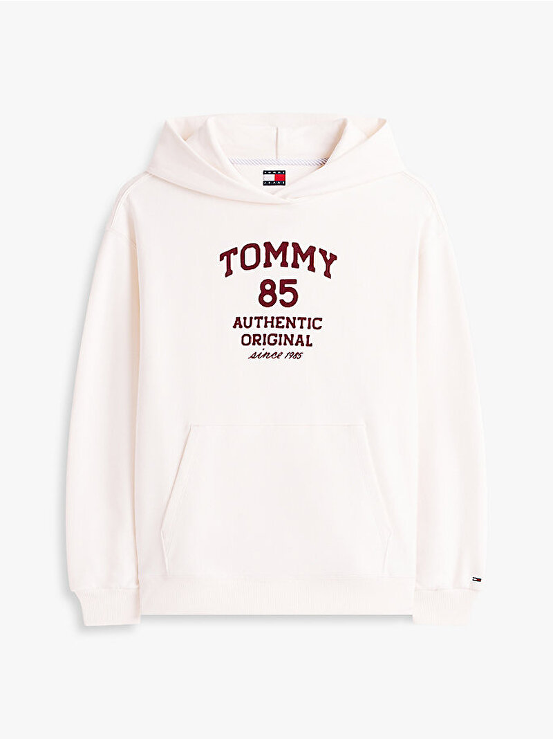 Kadın TJW Tommy 85 Hoodie Beyaz DW0DW22603YBH