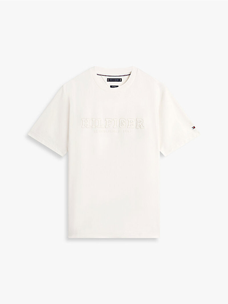 Erkek Mix Media Graphic T-shirt Beyaz MW0MW41766Z00