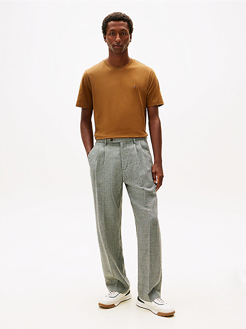 Erkek Essential Seasonal T-shirt Kahverengi MW0MW39995GWP