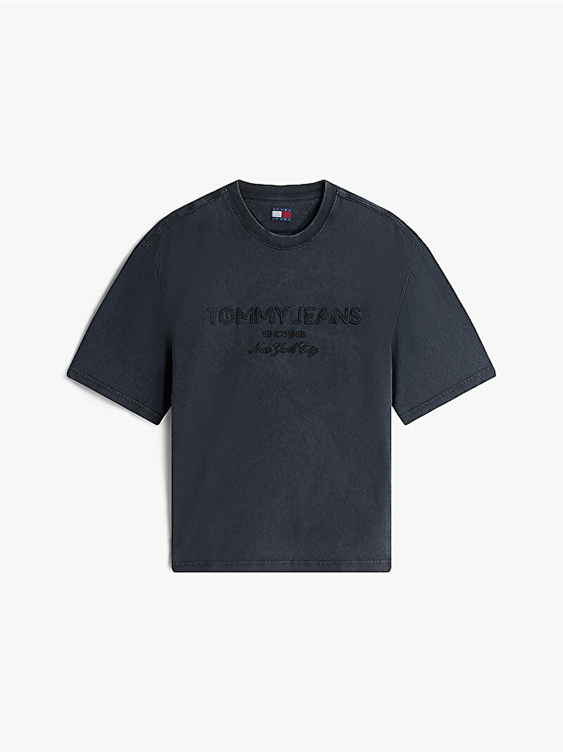 Erkek TJM 90s New Classic T-shirt Siyah DM0DM22330BDS
