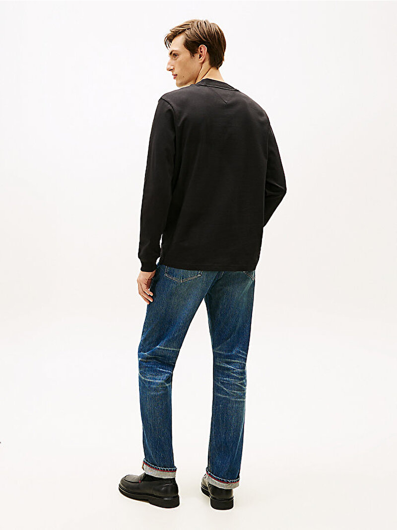 Erkek Modern Athleisure T-shirt Siyah MW0MW41467BDS