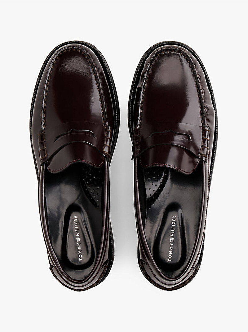 Erkek Classic High Hilfiger Loafer Kırmızı FM0FM05624XUT