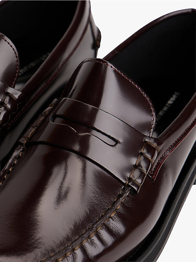 Erkek Classic High Hilfiger Loafer Kırmızı FM0FM05624XUT