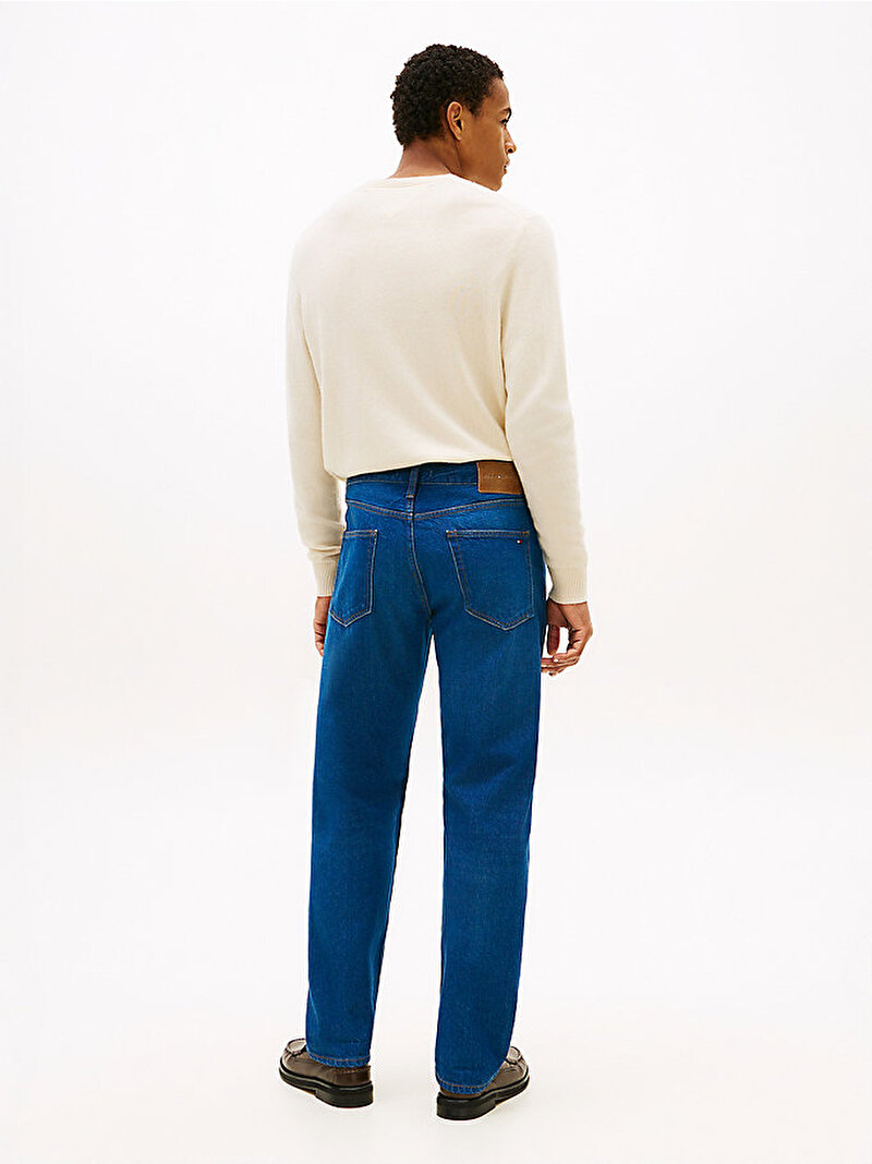 Erkek Regular Straight Jean Pantolon Mavi  MW0MW428051BU