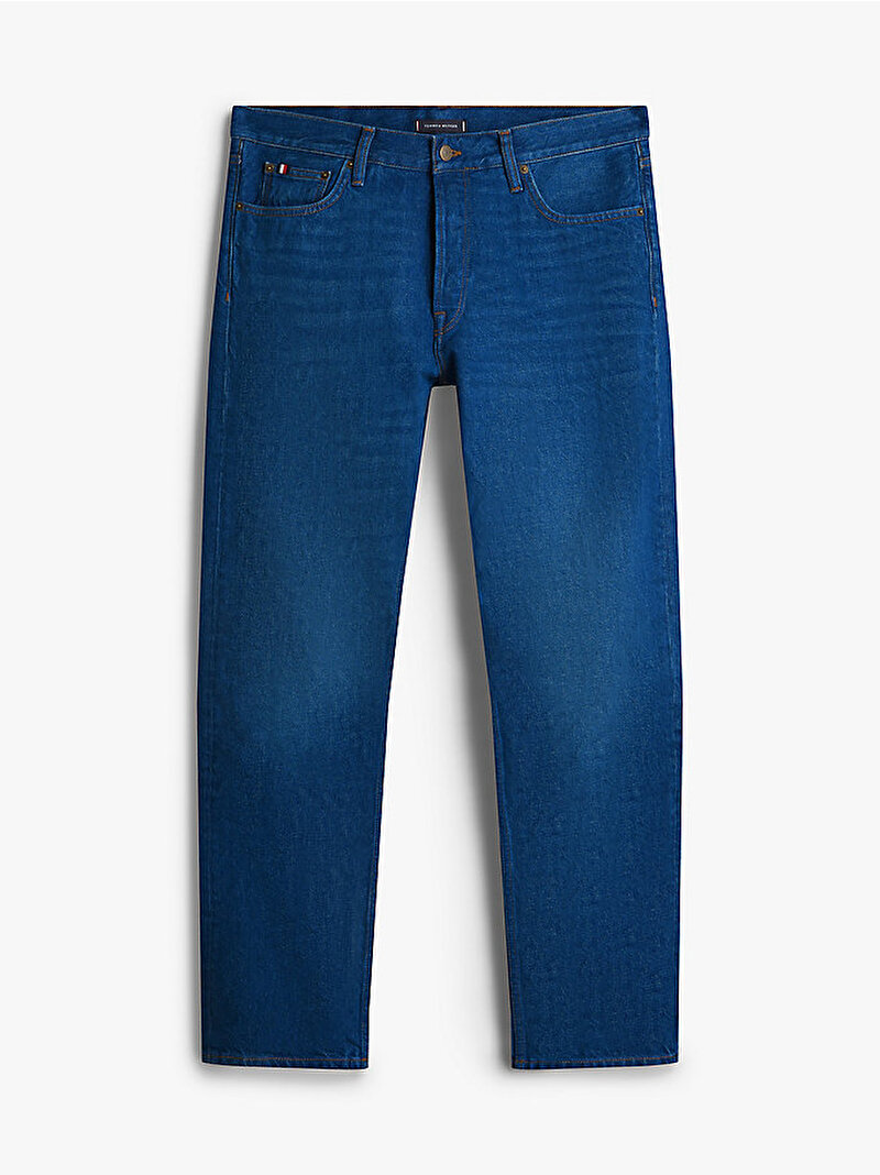 Erkek Regular Straight Jean Pantolon Mavi  MW0MW428051BU