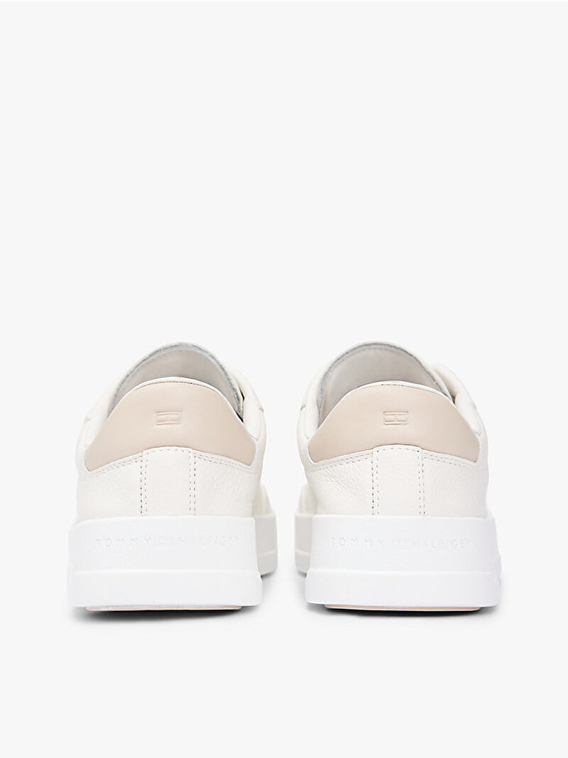 Erkek TH Court Best Sneaker Ekru FM0FM05718YBL
