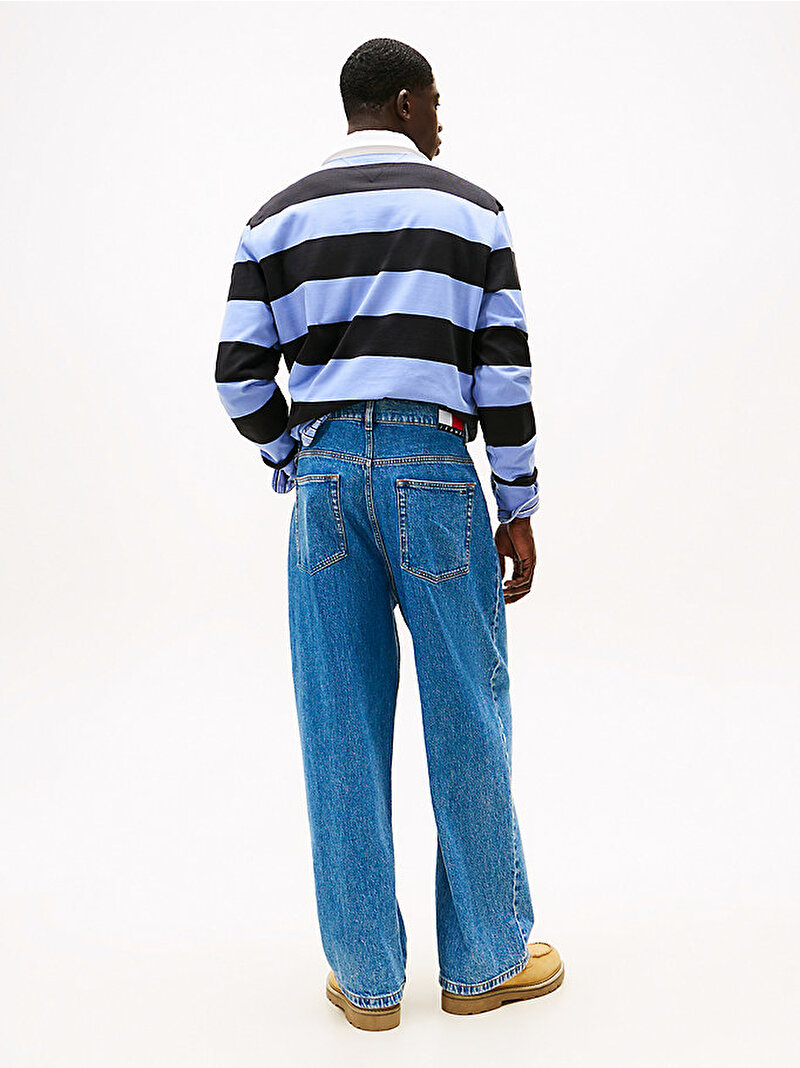 Erkek Theo Baggy Jean Pantolon Mavi  DM0DM228591A5