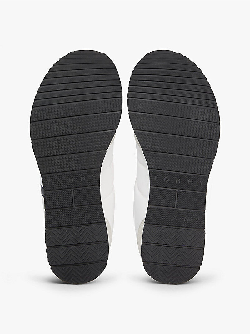 Erkek TJM Core Classic Runner Sneaker Ekru EM0EM01709YBL