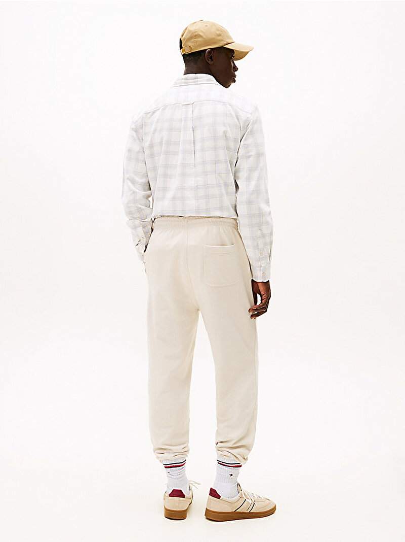 Erkek TJM Regular Badge Eşofman Altı Bej DM0DM22358YBH