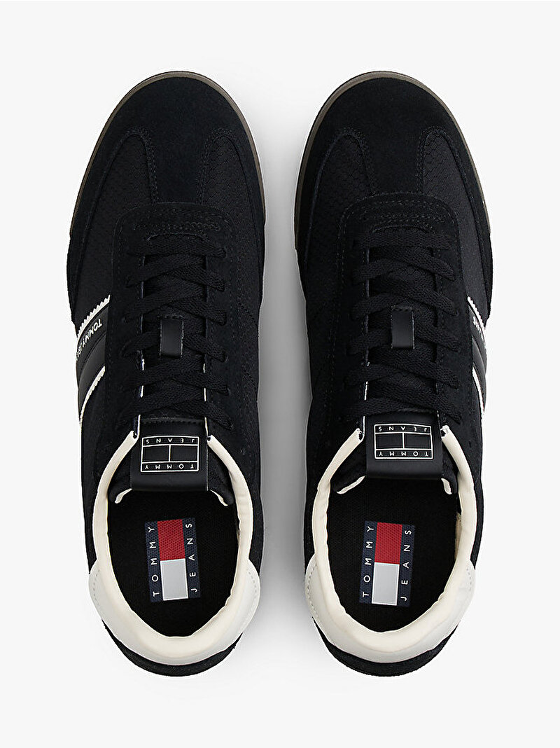 Erkek TJM Retro Runner Sneaker Siyah EM0EM01664BDS