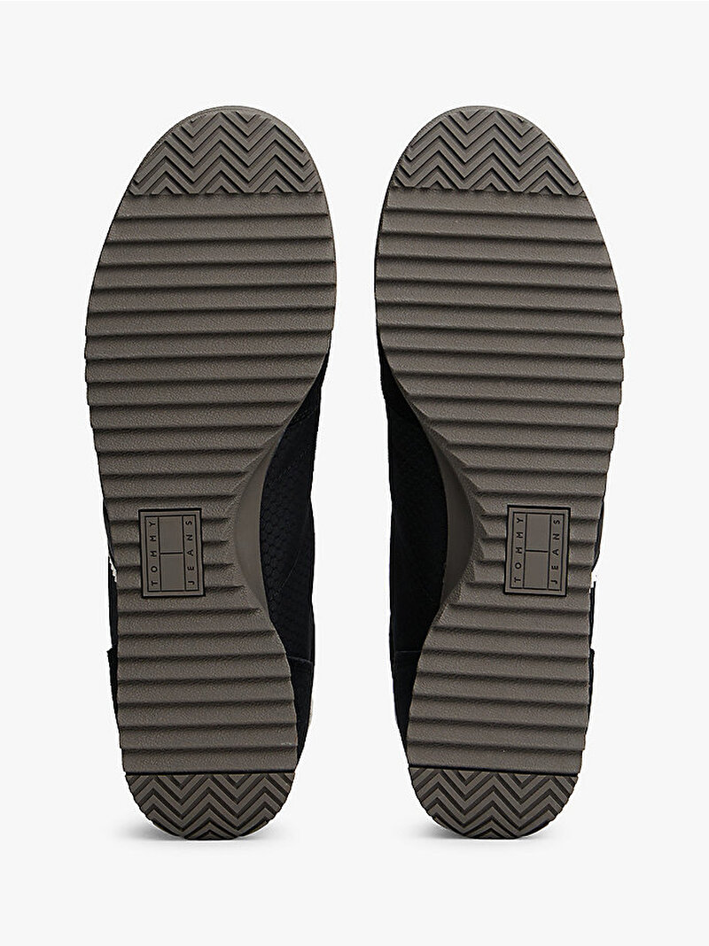 Erkek TJM Retro Runner Sneaker Siyah EM0EM01664BDS