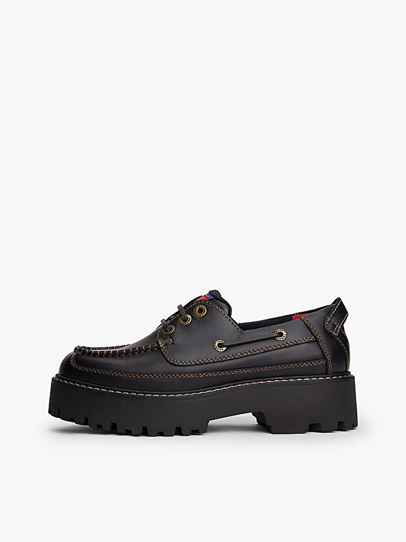 Kadın Archive Boat Loafer Siyah EN0EN03003BDS