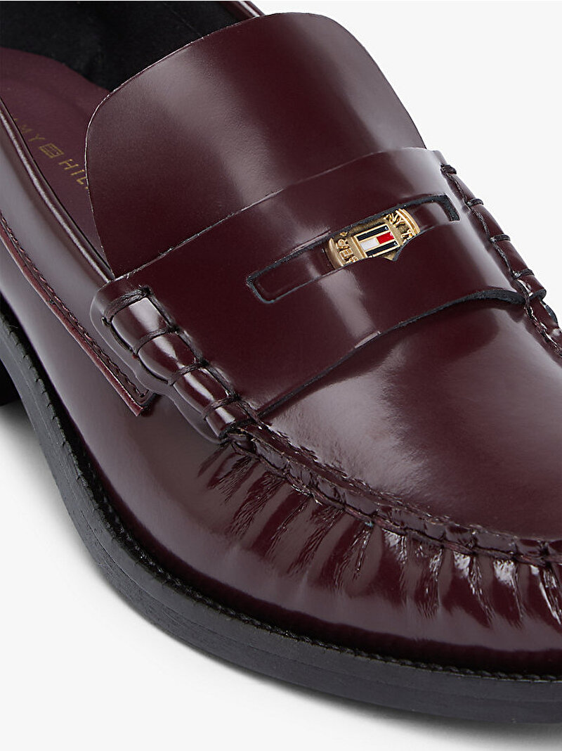 Kadın Hilfiger Penny Loafer Kırmızı FW0FW09259XI8