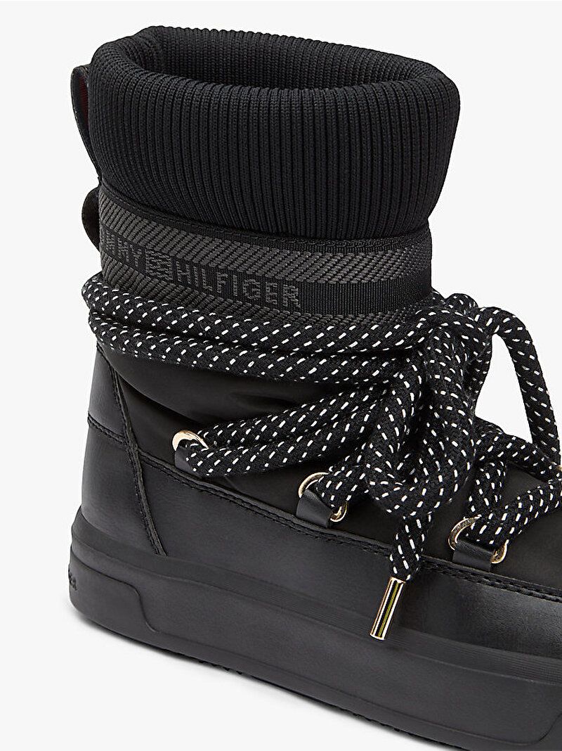 Kadın Kar Botu Siyah FW0FW09260BDS