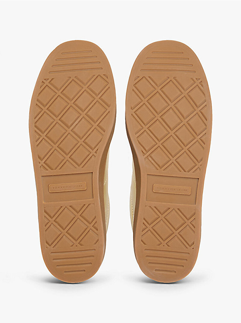 Kadın Mu Jackie Metallic Sneaker Ekru FW0FW090260HT