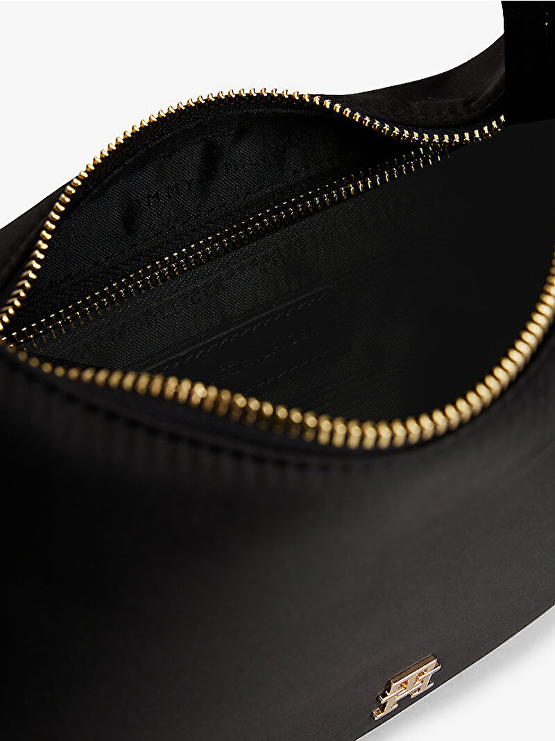 Kadın TH Bright Bracelet Hobo Çapraz Çanta Siyah AW0AW18236BDS