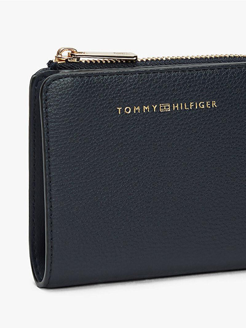 Kadın TH Flag Compact Cüzdan Lacivert AW0AW18124DW6