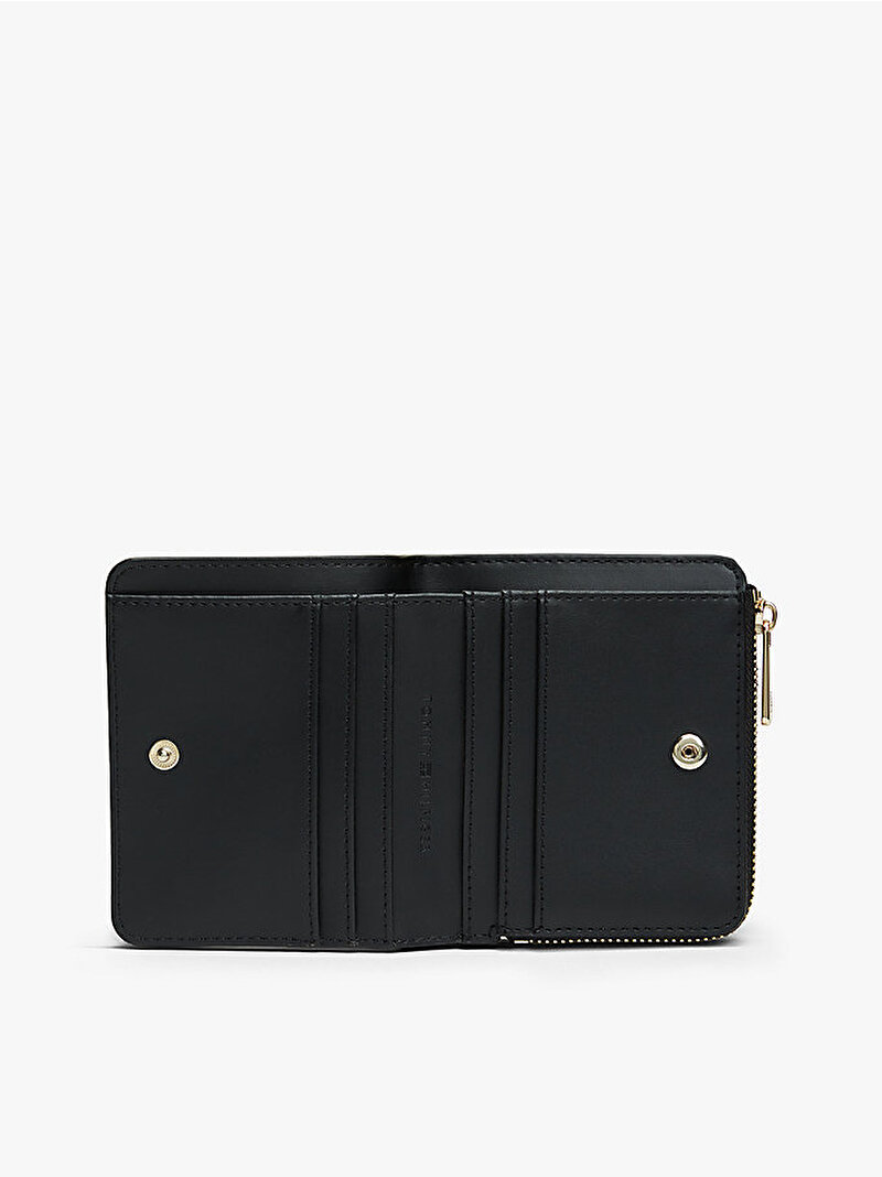 Kadın TH Flag Compact Cüzdan Siyah AW0AW18124BDS