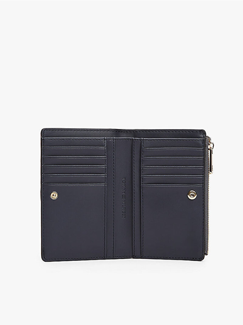 Kadın TH Glam Bifold Cüzdan Gri AW0AW18134PTU
