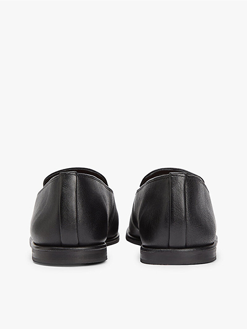 Kadın TH Leather Loafer Siyah FW0FW09319BDS