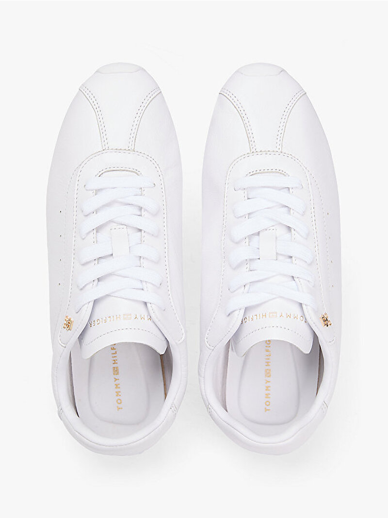 Kadın TH Low Profile Runner Sneaker Beyaz FW0FW08951YBS