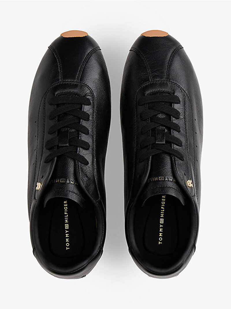 Kadın TH Low Profile Runner Sneaker Siyah FW0FW08951BDS