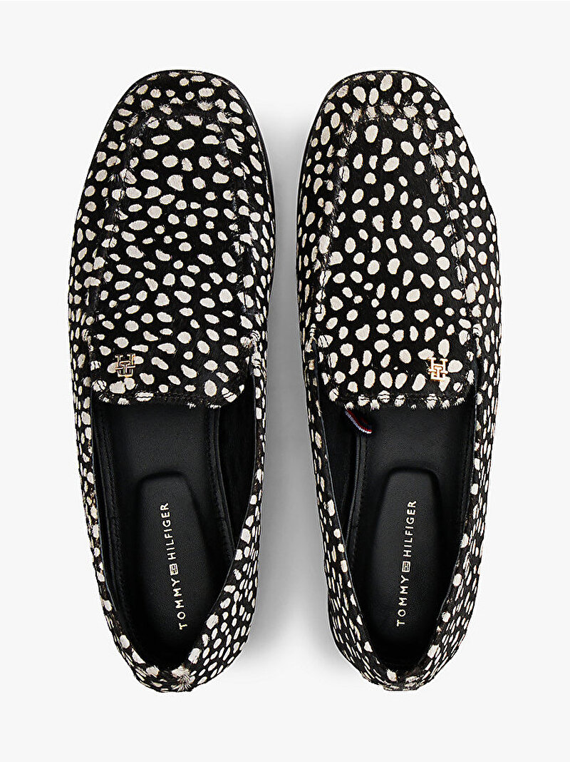 Kadın TH Poney Hair Loafer Siyah FW0FW09169BDS