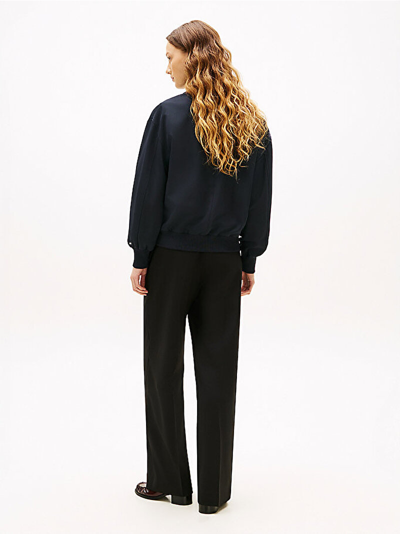 Kadın Timeless Wool Tailor Ceket Lacivert WW0WW49392C1G