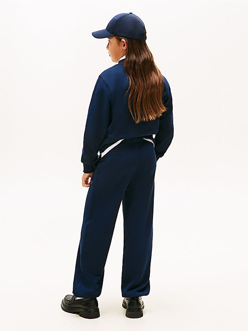 Kız Çocuk Monotype Eşofman Altı Lacivert KG0KG08981C1G