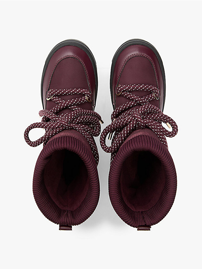 Kadın Su Geçirmez Kar Botu Kırmızı FW0FW09260XI8