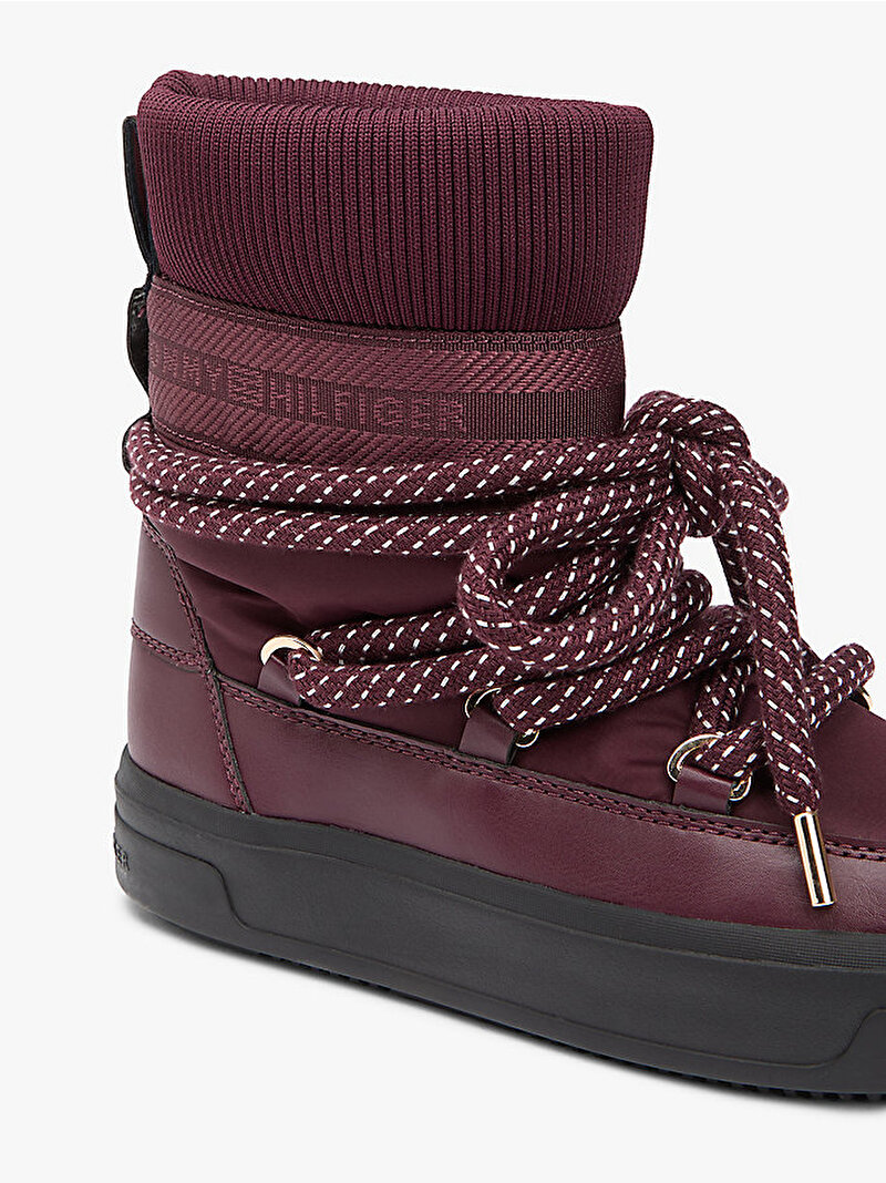 Kadın Su Geçirmez Kar Botu Kırmızı FW0FW09260XI8